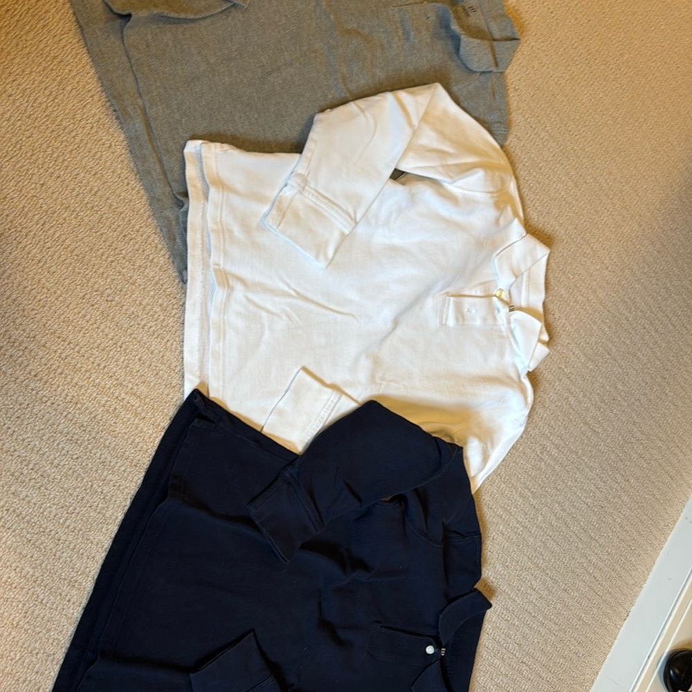 Gap boys organically grown long sleeve cotton polo